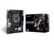 BIOSTAR B560MHP 2.0, Socket 1200, Intel® B560 (11/10th Gen CPU), Dual 2xDDR4-3200, CPU Intel graphics, VGA, HDMI, 1xPCIe X16 4.0, 4xSATA3, 1xM.2, 2xPCIe X1, ALC897 HDA, 1xGbE LAN, 4xUSB 3.2, mATX